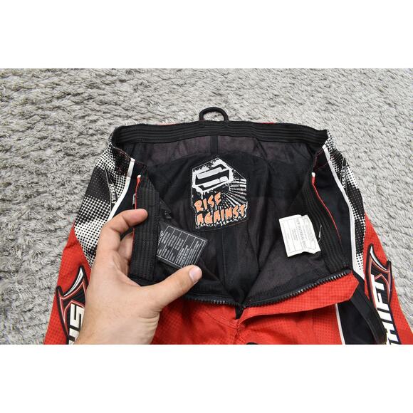 Shift Rise Against Red & Black Biker Pants Nylon Size 28 Women's Racing Pants - Picture 10 of 10